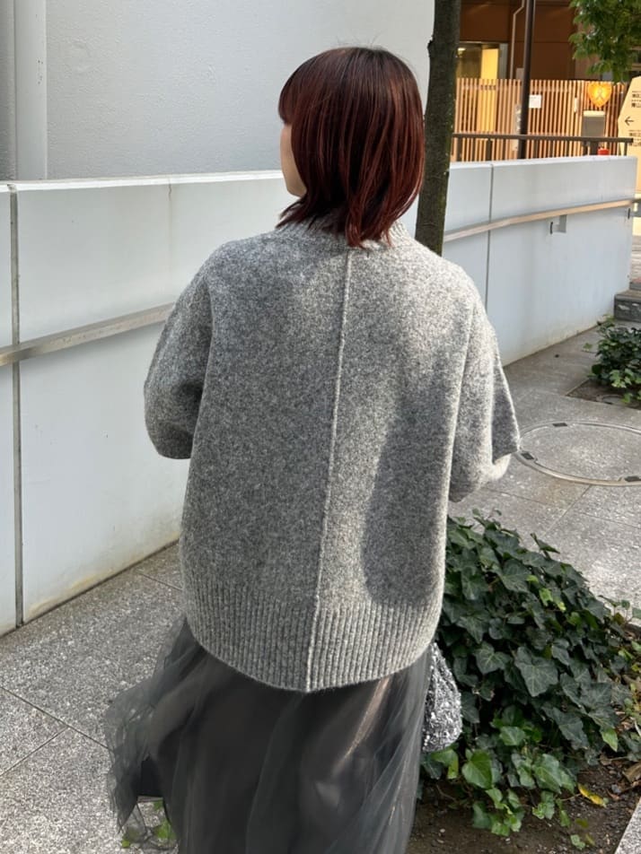 RINAさんの「OPAQUE.CLIP｜ふわふわハイネックニット【洗濯機OK】」を使ったコーディネート