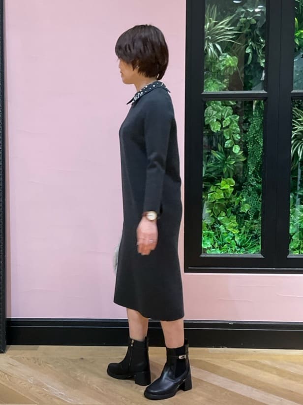 ogataさんの「DRESSTERIOR｜コンパクトフェイクファーバッグ」を使ったコーディネート