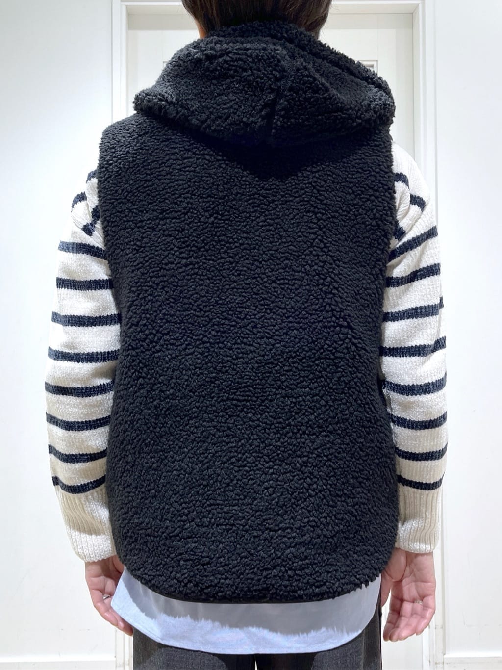 Miyazakiさんの「Dessin｜【洗える】ハイネックベロアモールニット」を使ったコーディネート