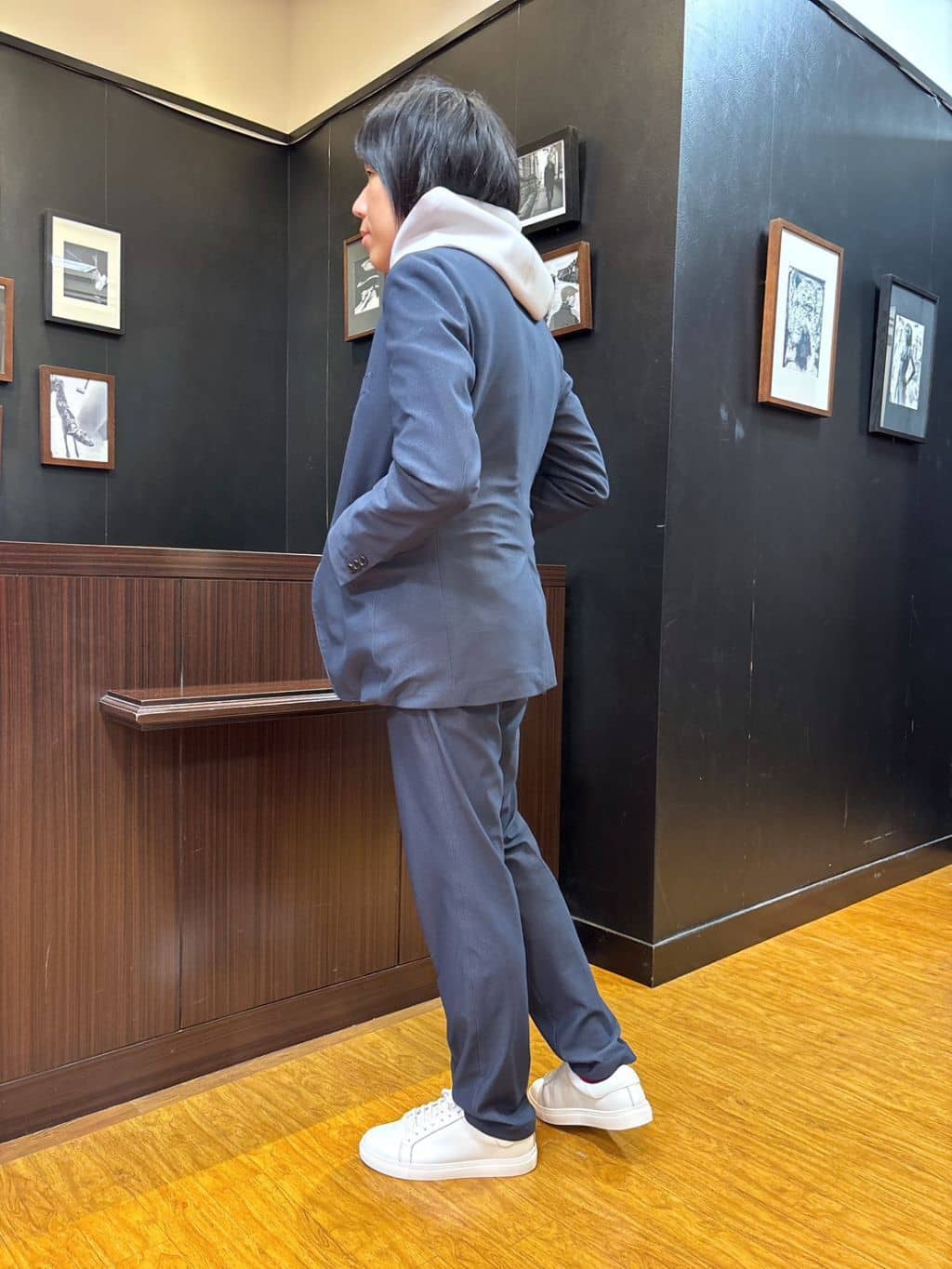 moritaさんの「TAKEO KIKUCHI｜エアダン プルオーバー パーカー」を使ったコーディネート