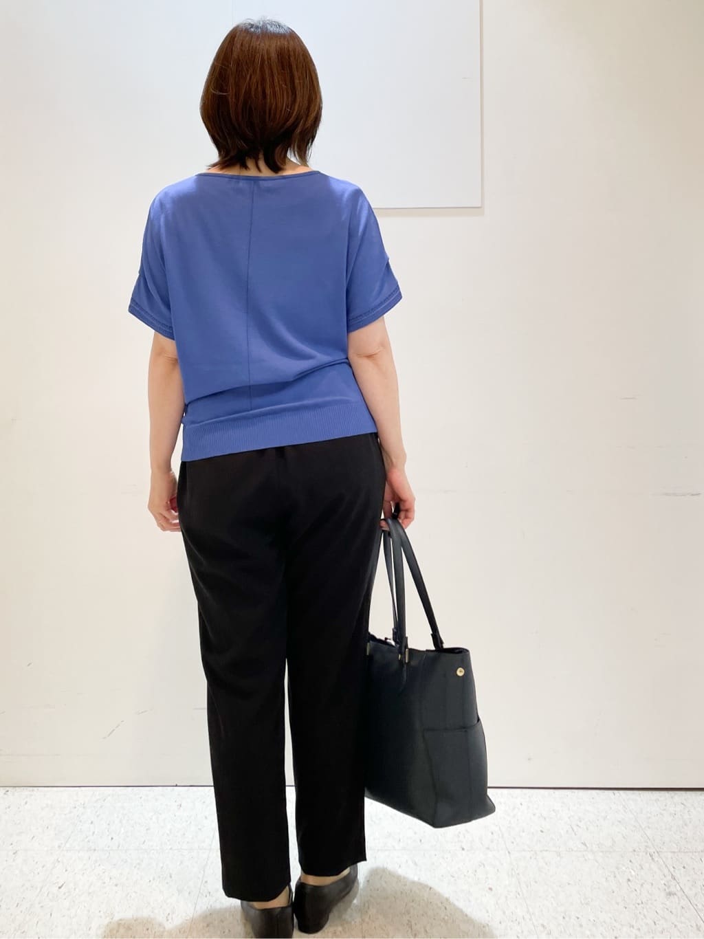 めいさんの「Reflect｜【選べる7色◎／手洗い可／二の腕カバー】半袖ニット」を使ったコーディネート