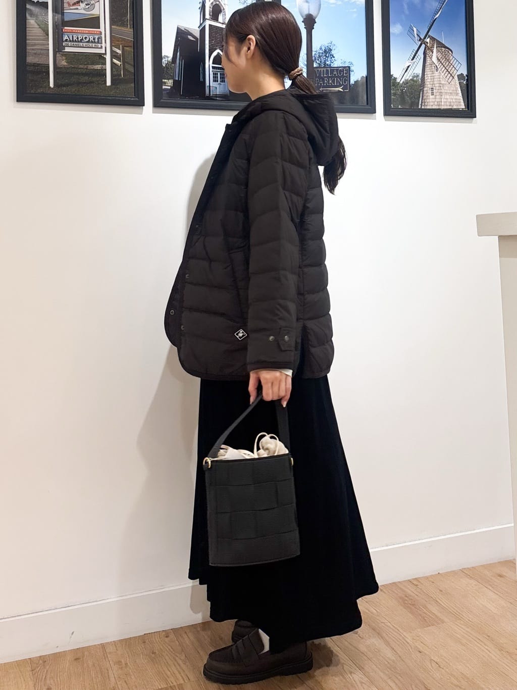 Ririkaさんの「Dessin｜【2WAY】メッシュバケツBAG」を使ったコーディネート