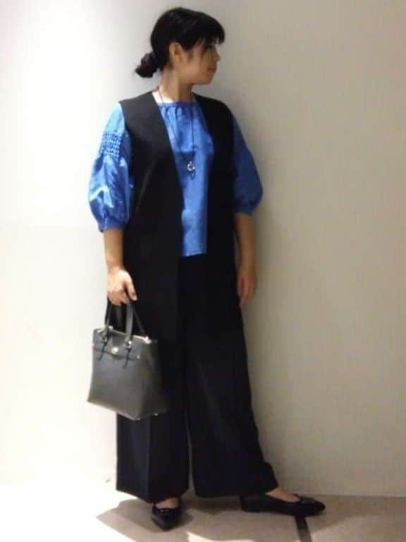 sakoさんの「Reflect｜【一枚で着映える◎】レオパード風ジャカードブラウス」を使ったコーディネート