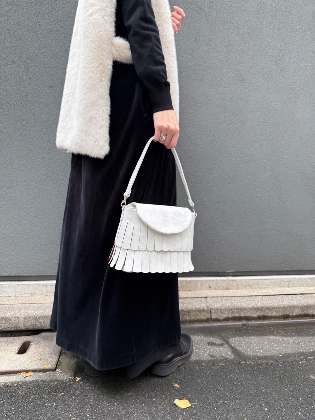 Kさんの「HIROKO HAYASHI｜FRANGIA（フランジャ）ショルダーバッグ」を使ったコーディネート