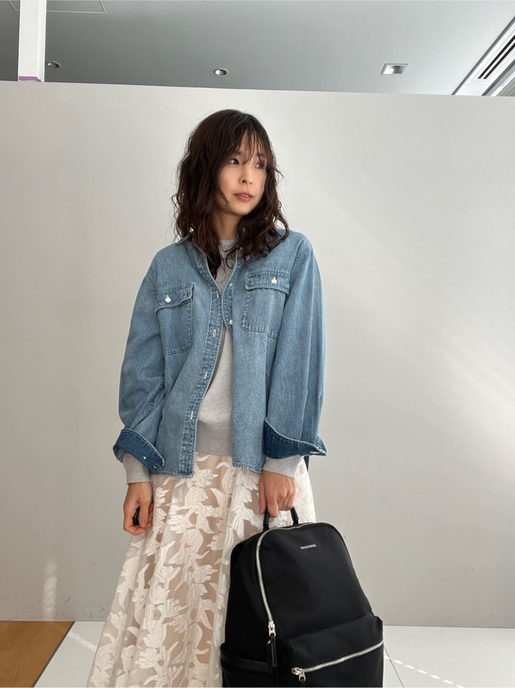misaさんの「DRESSTERIOR｜【再入荷/荷重軽減】サスペンションマルチポケットリュック」を使ったコーディネート