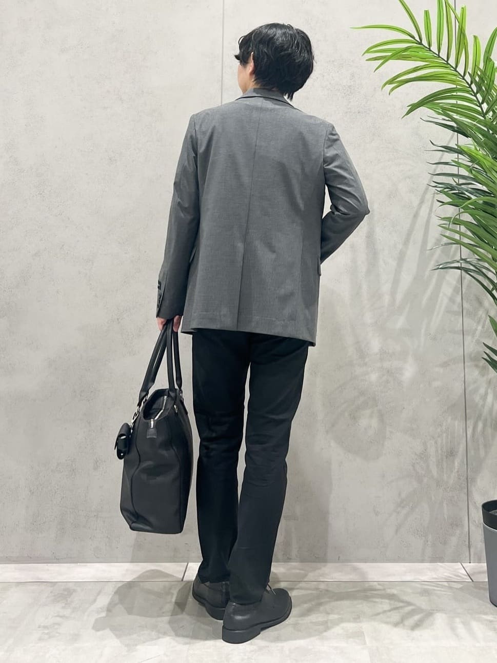 SHI-MAさんの「THE SHOP TK｜CARREMAN／キャリーマンTRジャケット【セットアップ可/洗濯機OK】」を使ったコーディネート