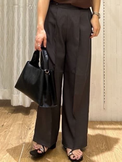 ga_riさんの「THE SHOP TK｜【ひんやり/UV/洗濯機OK】袖シアーTシャツ」を使ったコーディネート
