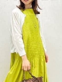 Miwaさんの「UNTITLED｜メタリックメッシュトート」を使ったコーディネート
