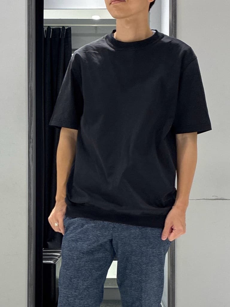 わいずみさんの「TAKEO KIKUCHI｜【抗菌防臭／5サイズ展開】ハイゲージポンチ Tシャツ」を使ったコーディネート