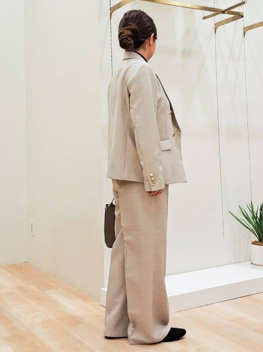 ふるさんの「grove｜【カセット服】ダブルブレストテーラードジャケット」を使ったコーディネート