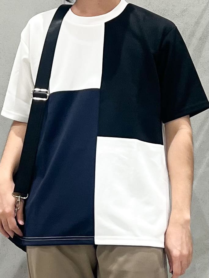 SHI-MAさんの「THE SHOP TK｜ツイルブロッキング 半袖Tシャツ 洗濯機OK」を使ったコーディネート