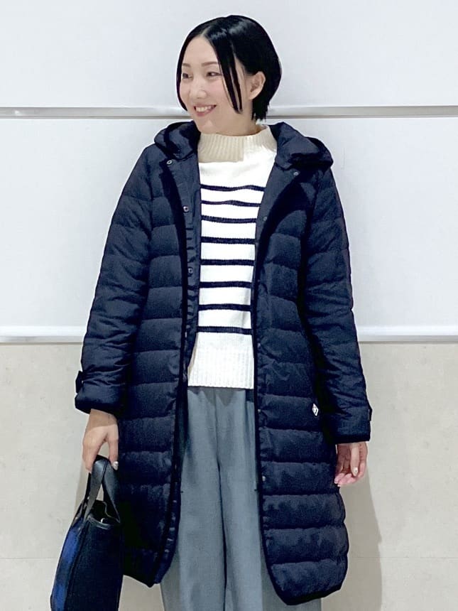 eriko さんの「Dessin｜【撥水・2WAY】ミュラーダウンコートロング丈」を使ったコーディネート