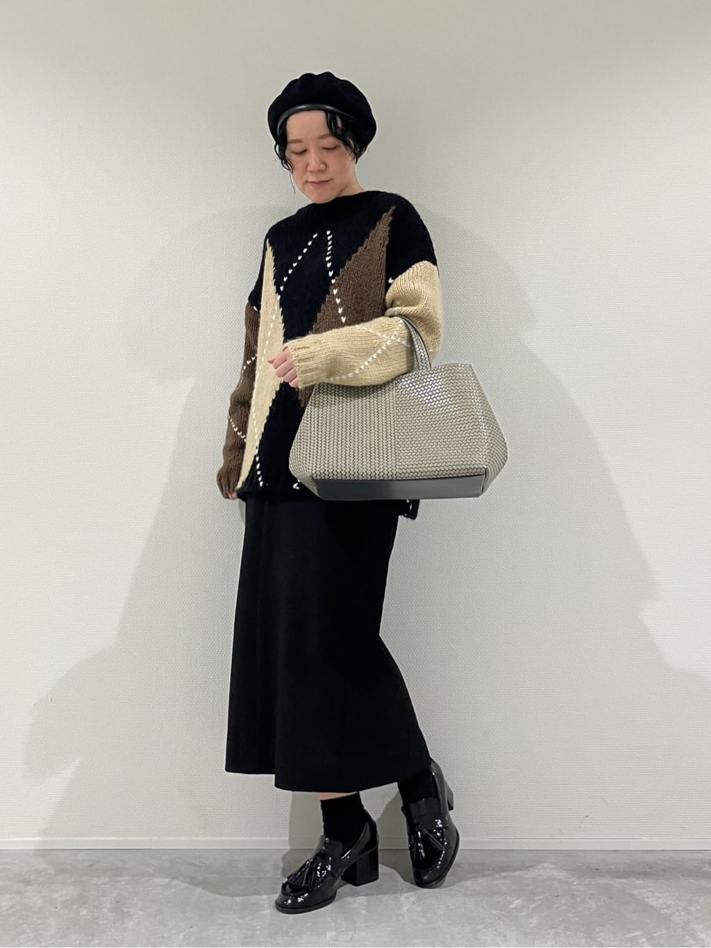 Cさんの「HIROKO HAYASHI｜OTTICA（オッティカ）ハンドトートバッグS」を使ったコーディネート