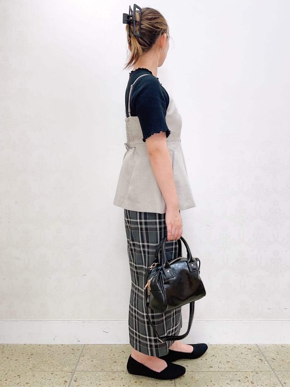 satoさんの「grove｜【カセット服】主役級キャミビスチェ」を使ったコーディネート