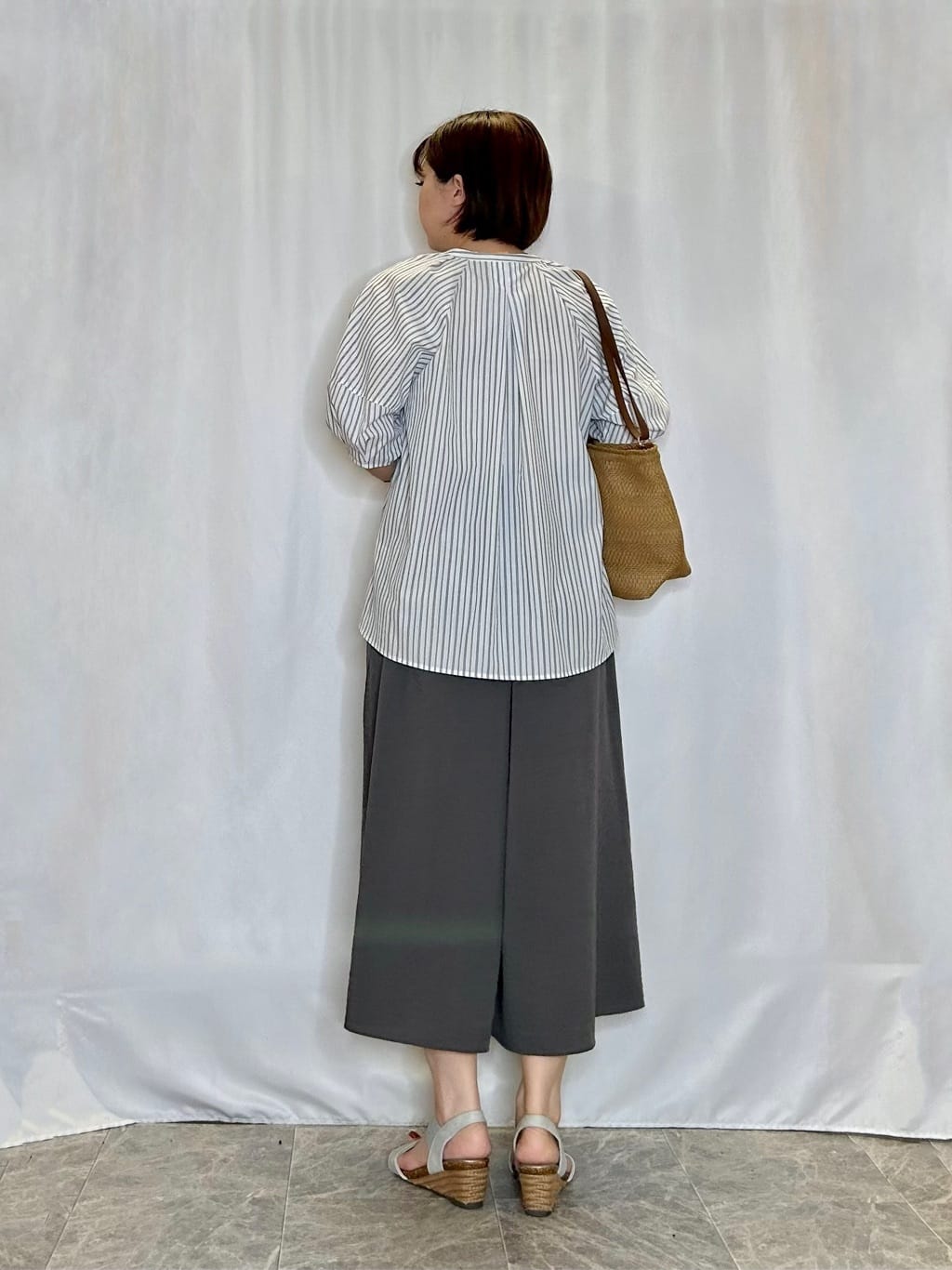 ネリさんの「SHOO･LA･RUE｜◆【高レビュー/累計販売35万足突破】片手ではけるサンダル シューダル 25SS」を使ったコーディネート