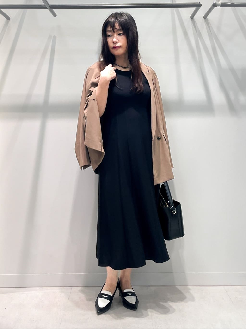 Kuwa-Pさんの「INDIVI｜【軽く羽織れる！】ダブルジャケット」を使ったコーディネート