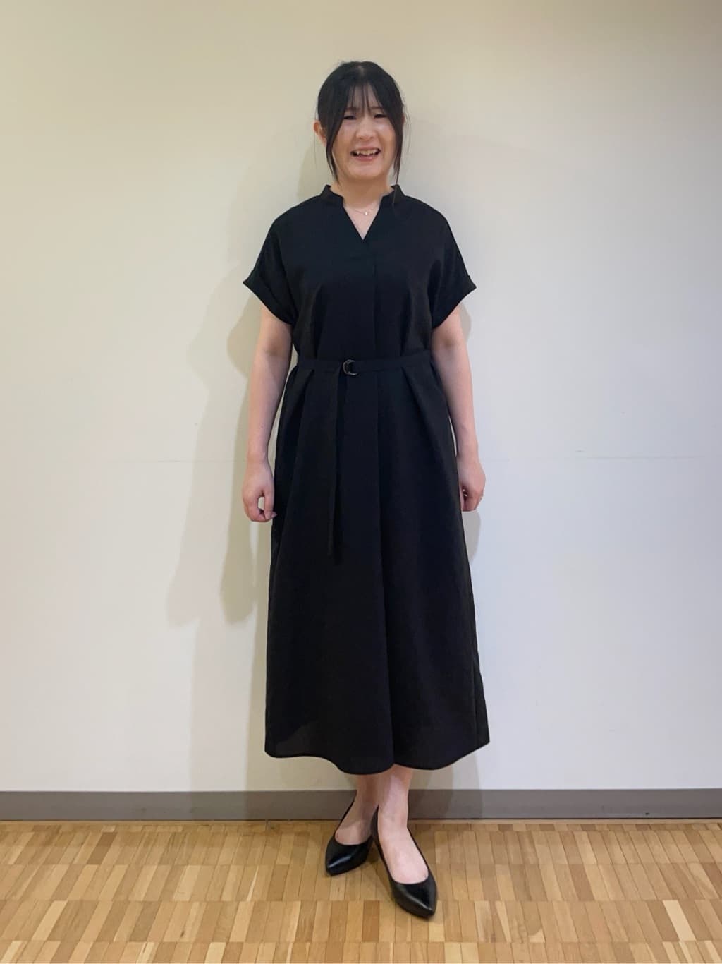 フナキさんの「UNTITLED｜【UV/はっ水】リラククールワンピース」を使ったコーディネート