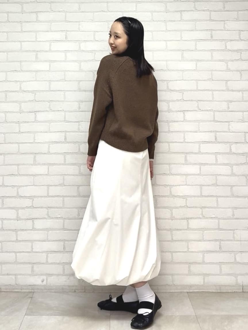 YUKAさんの「UNTITLED｜【セットアップ可/ゆったり】ウール混ラメニット」を使ったコーディネート
