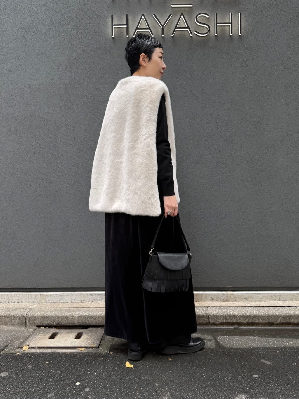 Kさんの「HIROKO HAYASHI｜FRANGIA（フランジャ）ショルダーバッグ」を使ったコーディネート