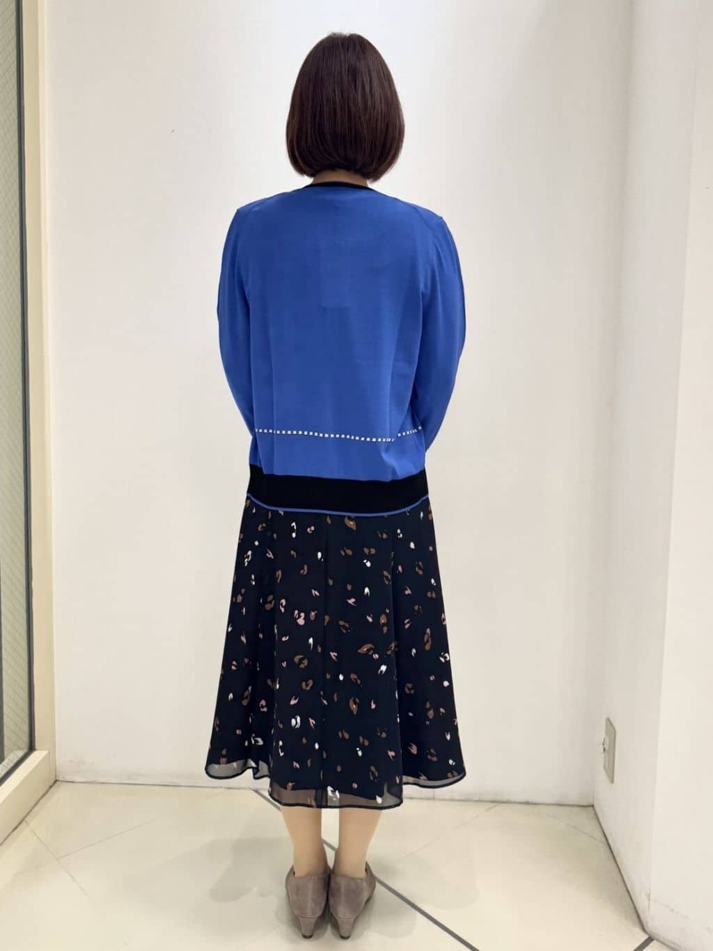 matsuさんの「Reflect｜【ウエストリボン付き】フレアプリントワンピース」を使ったコーディネート
