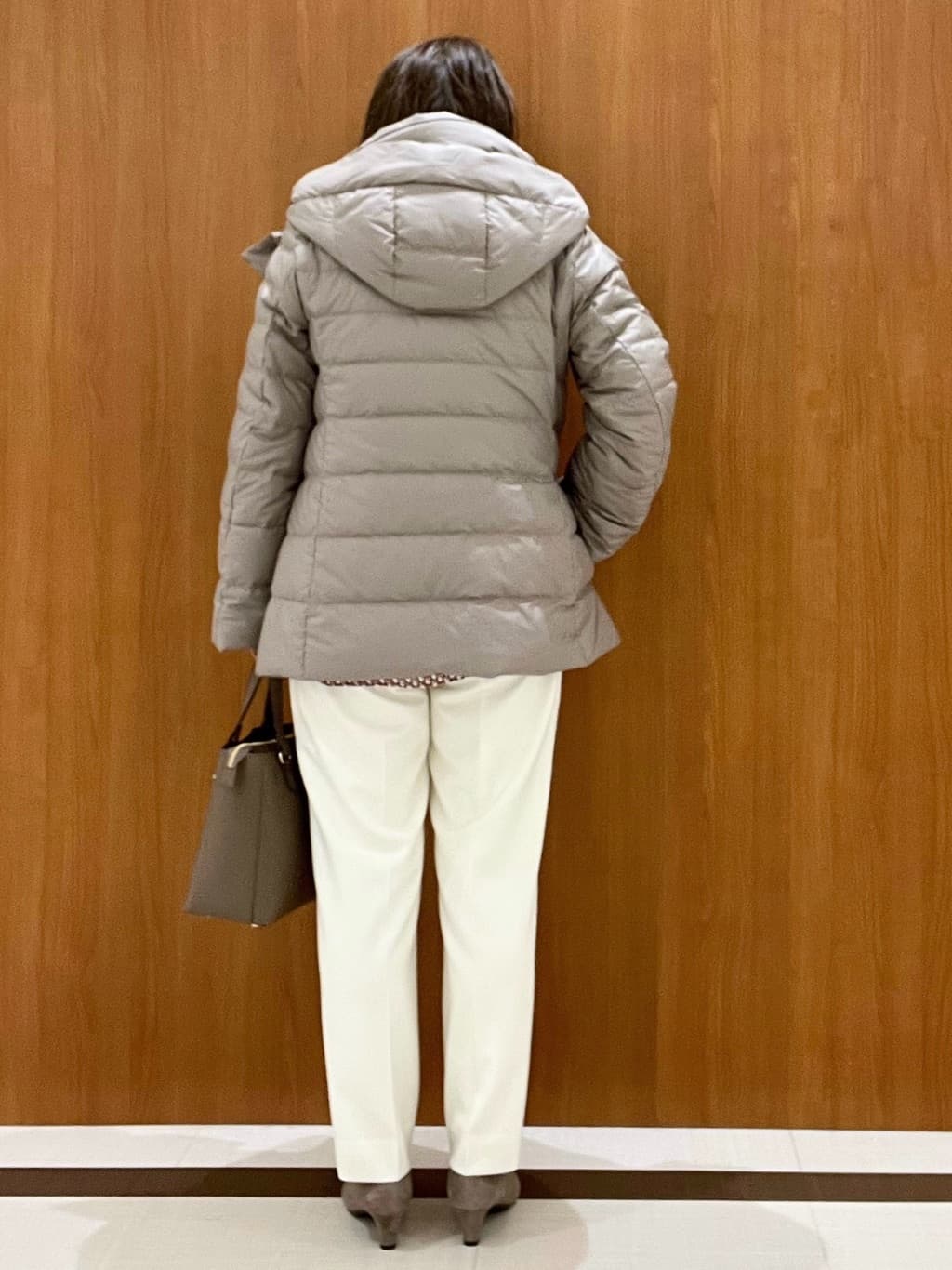 Hiroさんの「Reflect｜【SS-4Lサイズ】フーデッドミドルダウンコート」を使ったコーディネート