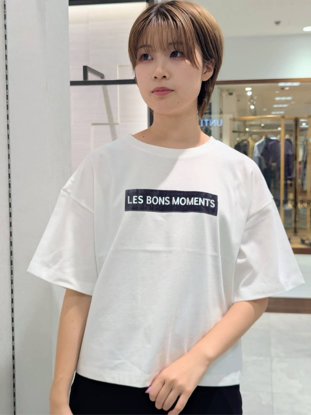 nonoさんの「UNTITLED｜【秋も着られる/セットアップ可】リラククールシャツ」を使ったコーディネート