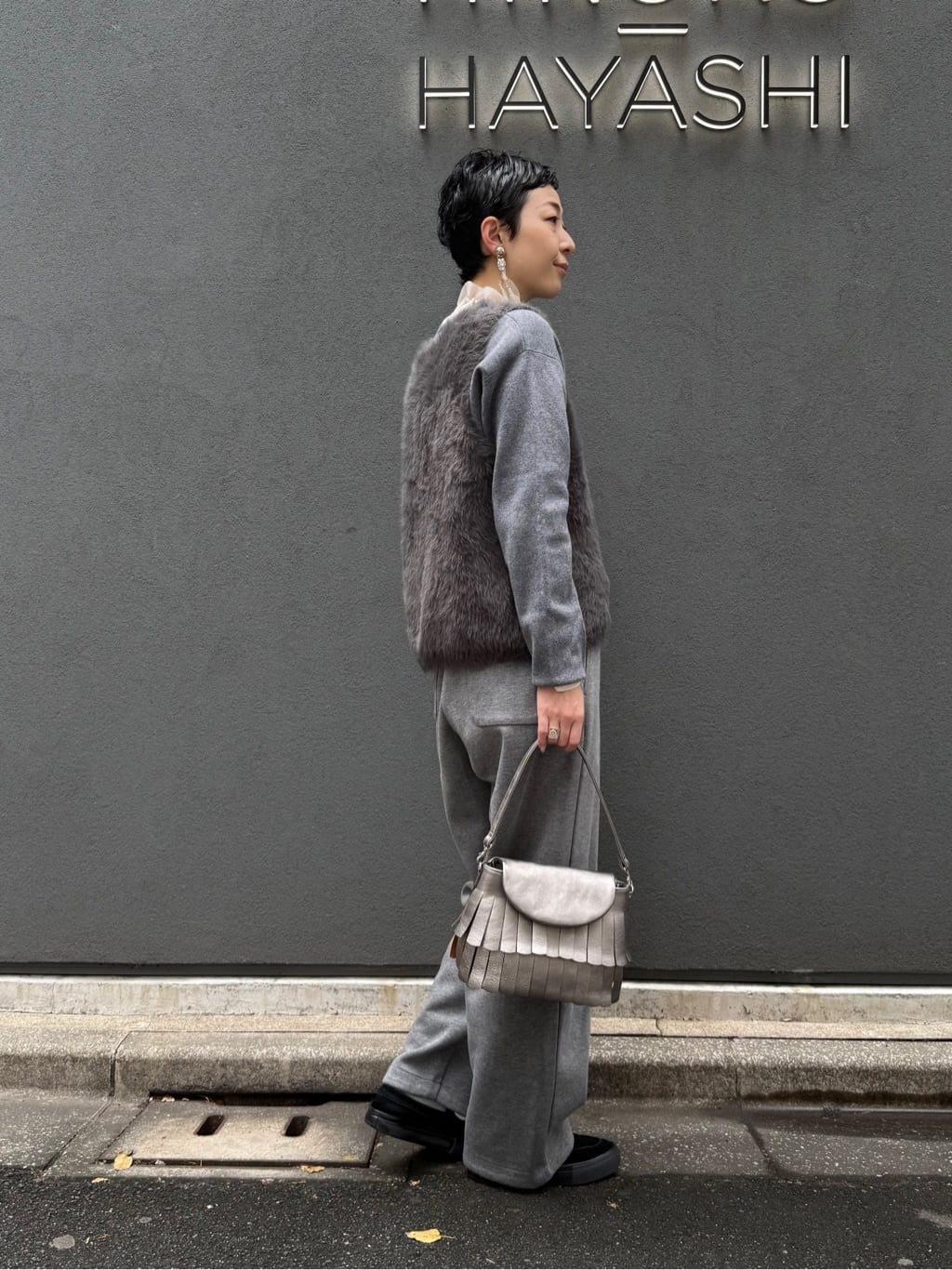Kさんの「HIROKO HAYASHI｜FRANGIA（フランジャ）ショルダーバッグ」を使ったコーディネート