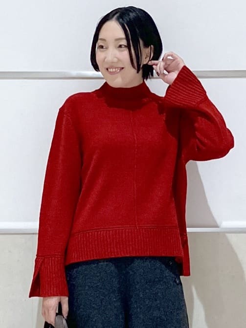 eriko さんの「Dessin｜【撥水・2WAY】ミュラーダウンコートミドル丈」を使ったコーディネート