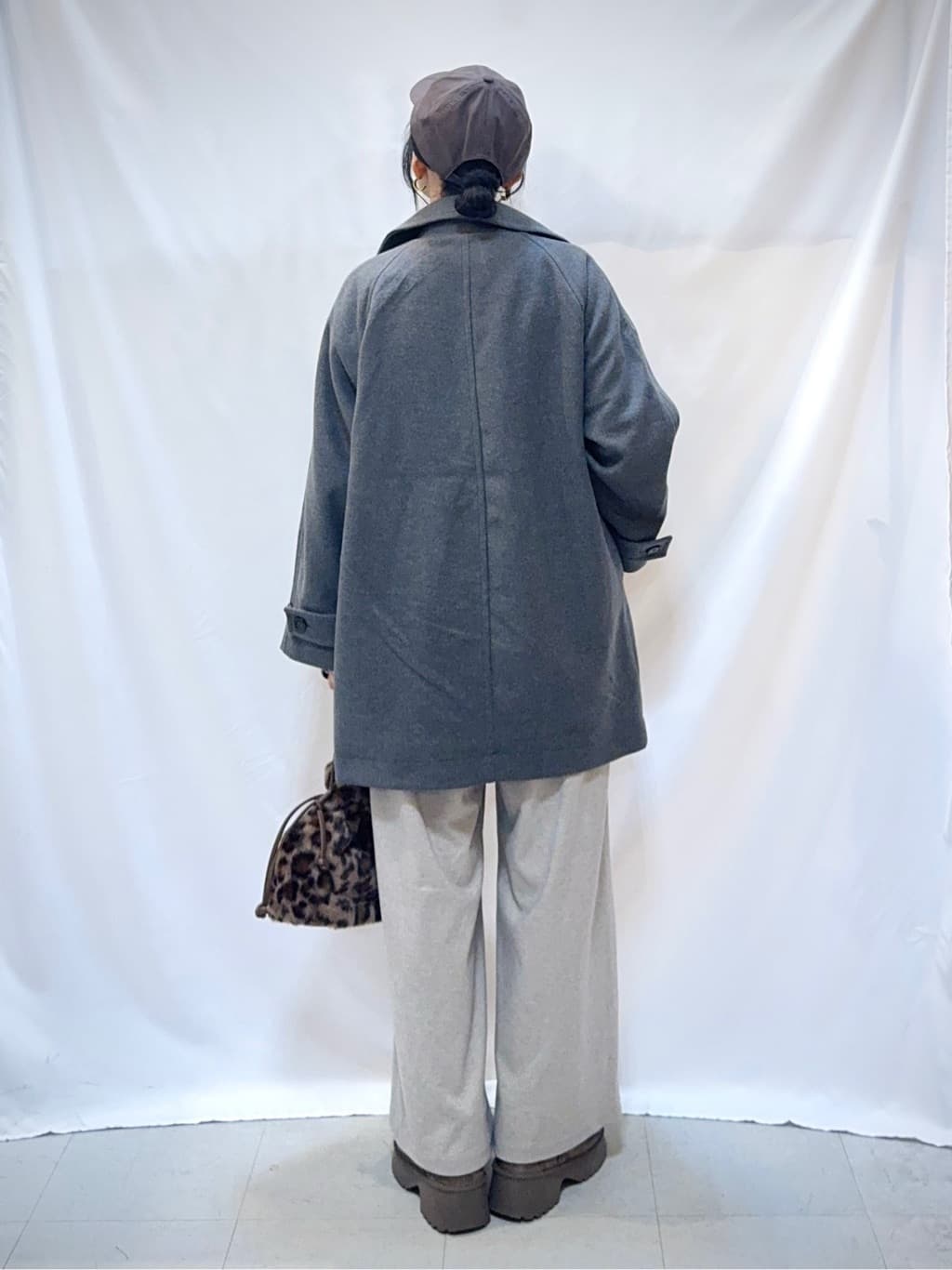 𝐇𝐢𝐫𝐨𝐦𝐢さんの「SHOO･LA･RUE｜【S-LL】ゆるシルエットな メランジタートルニット」を使ったコーディネート