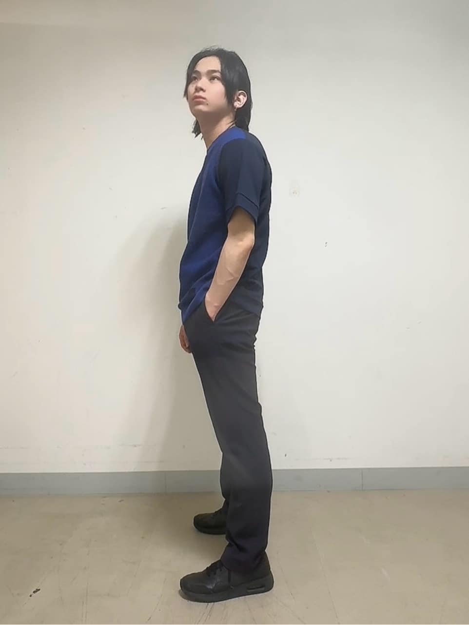 溝端佑太朗さんの「TAKEO KIKUCHI｜【COOL CITY WEAR】エアートール パンツ /接触冷感・通気性」を使ったコーディネート