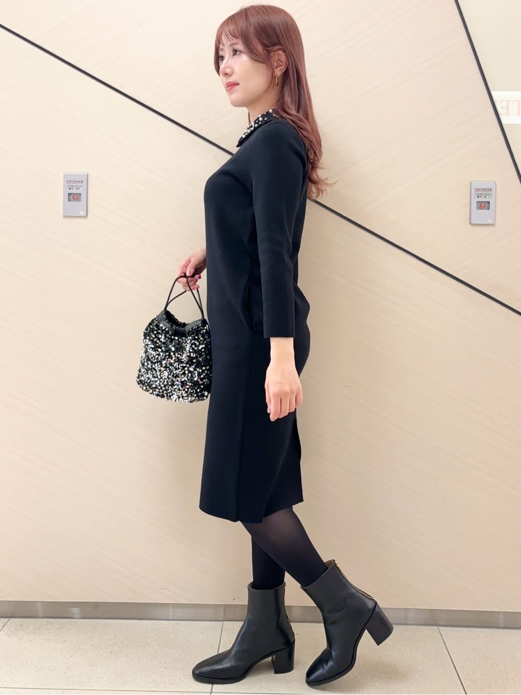 Rinaさんの「DRESSTERIOR｜◆ショートブーツ」を使ったコーディネート