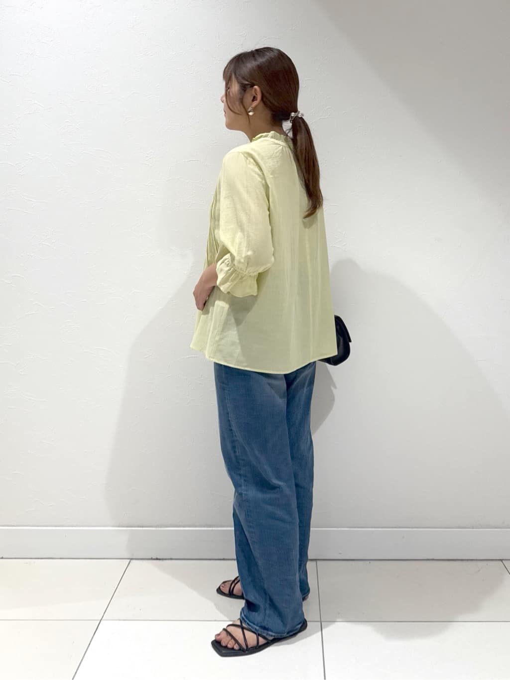 YUUKIさんの「INDIVI｜【洗える/コットン】ピンタックシアーブラウス」を使ったコーディネート
