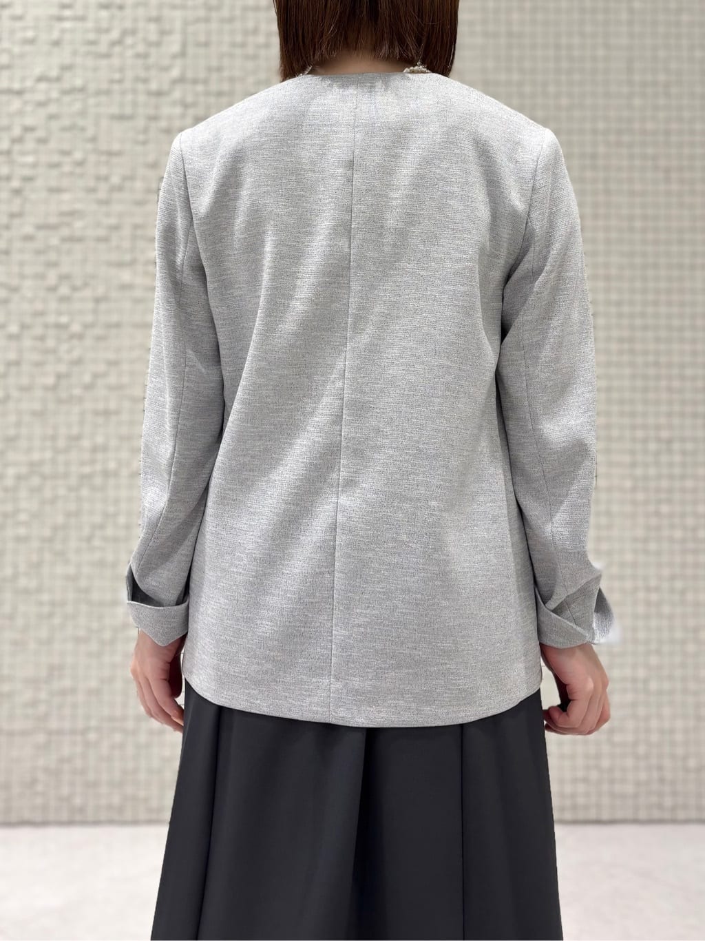sakuさんの「INDIVI｜【UVケア】エアリージョーゼット キャミワンピース」を使ったコーディネート