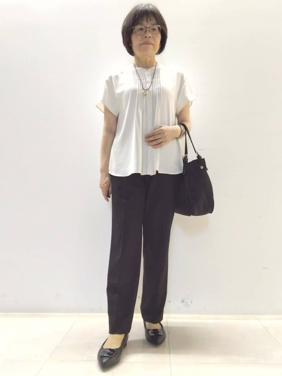 tokuさんの「Reflect｜【私のパンツ／手洗い可】ベーシックテーパードパンツ」を使ったコーディネート
