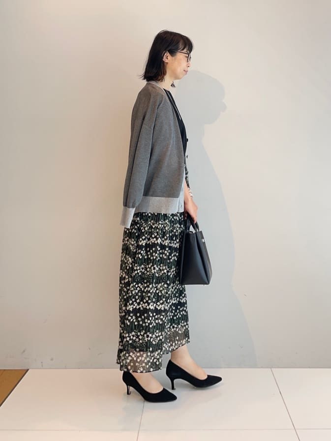 murayamaさんの「INDIVI｜【インナーとしても活躍！】シンプルTシャツ」を使ったコーディネート