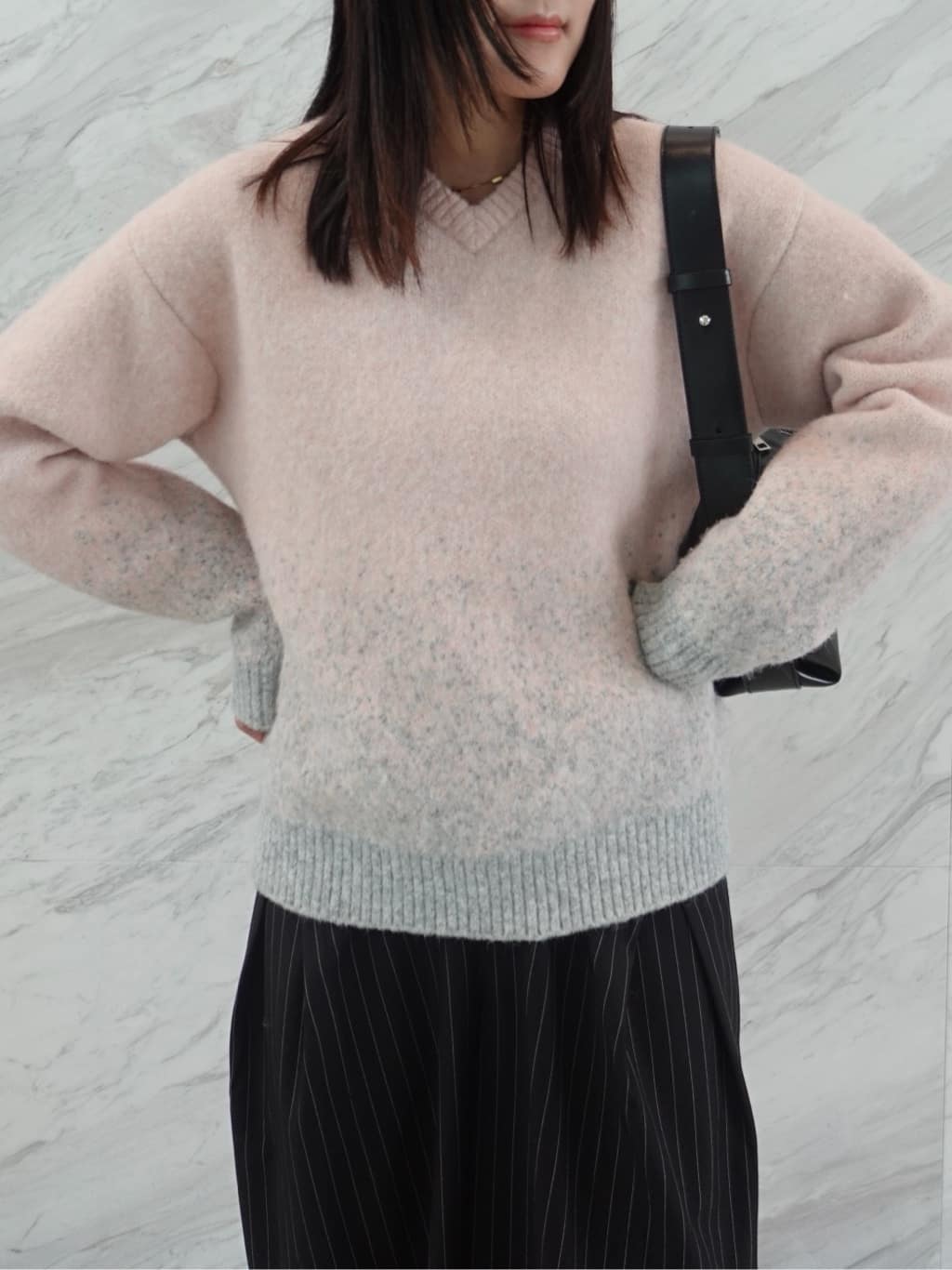 Akutagawaさんの「tk.TAKEO KIKUCHI｜ラウンデッドバッグ」を使ったコーディネート