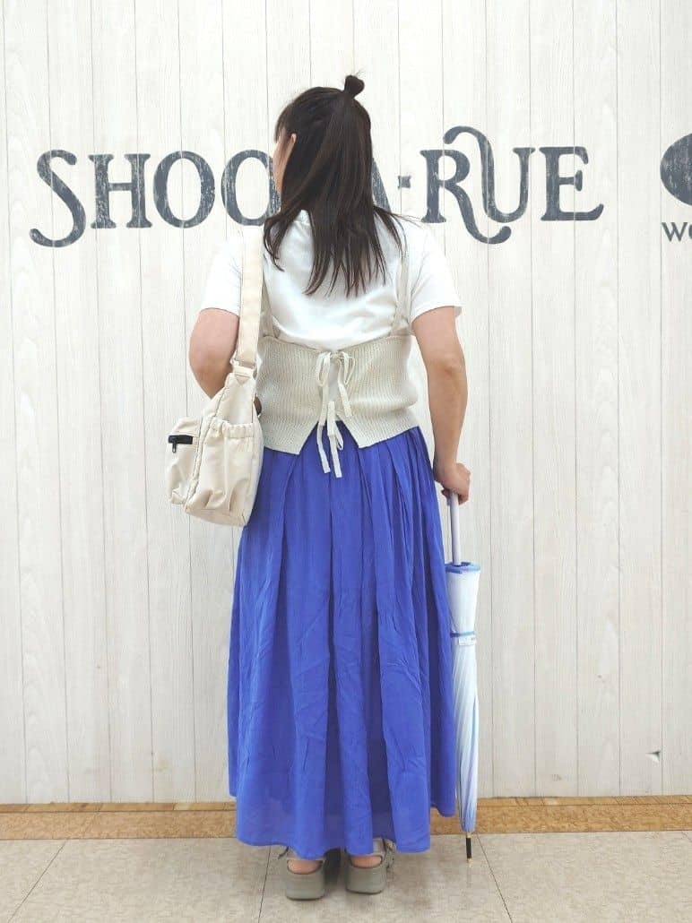 とろろさんの「SHOO･LA･RUE｜【雨傘/ビニール傘】【Wpc．】マーメイドアンブレラ」を使ったコーディネート