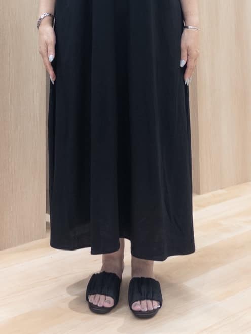 ゆみさんの「grove｜シアーボーダーカーディガン」を使ったコーディネート
