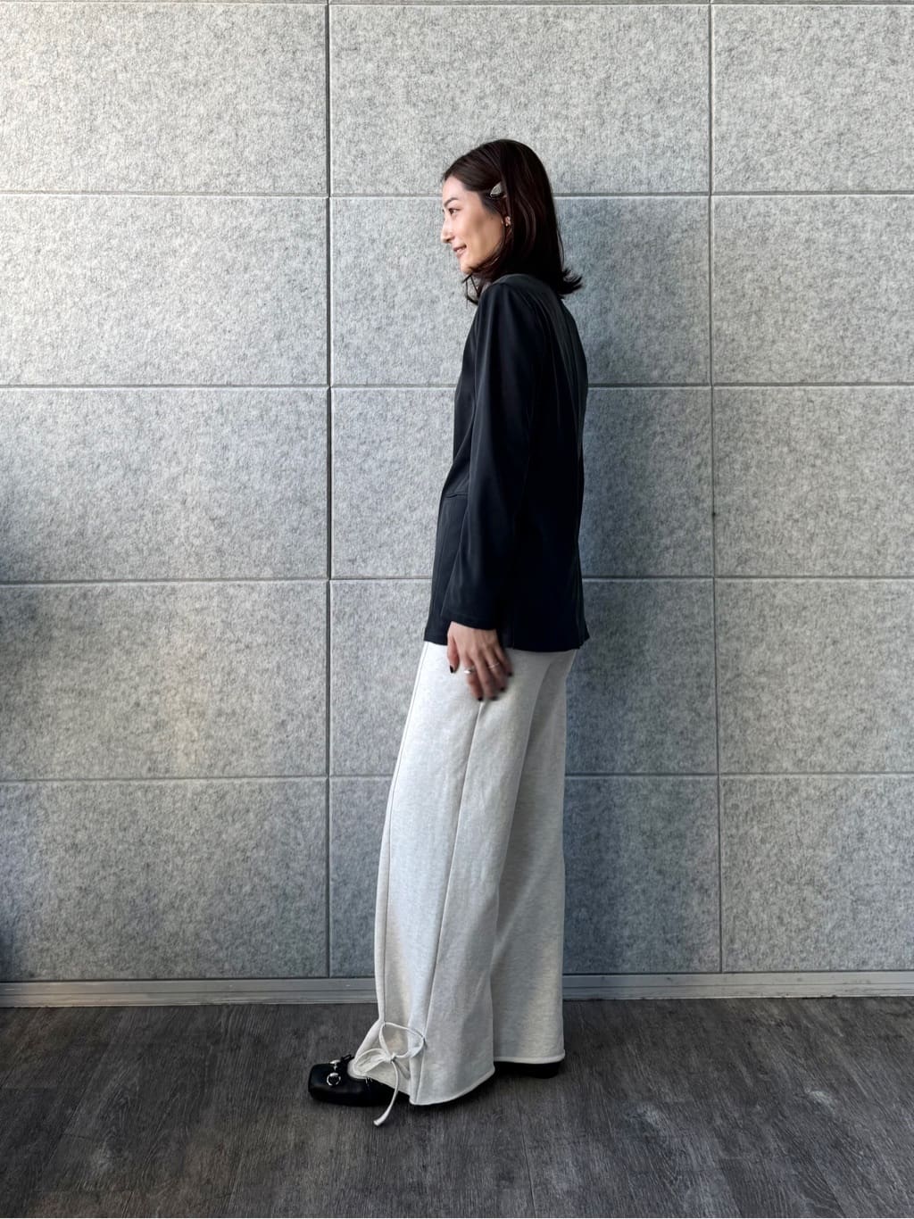 uchi__yamaさんの「CODE A｜power shollder mini dress」を使ったコーディネート
