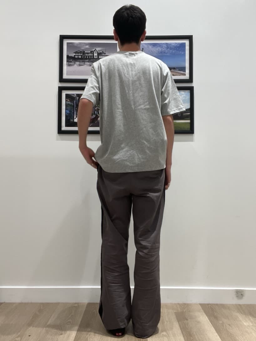 oikawaさんの「Dessin｜【洗える】コットンツイルサイドライン入りパンツ」を使ったコーディネート