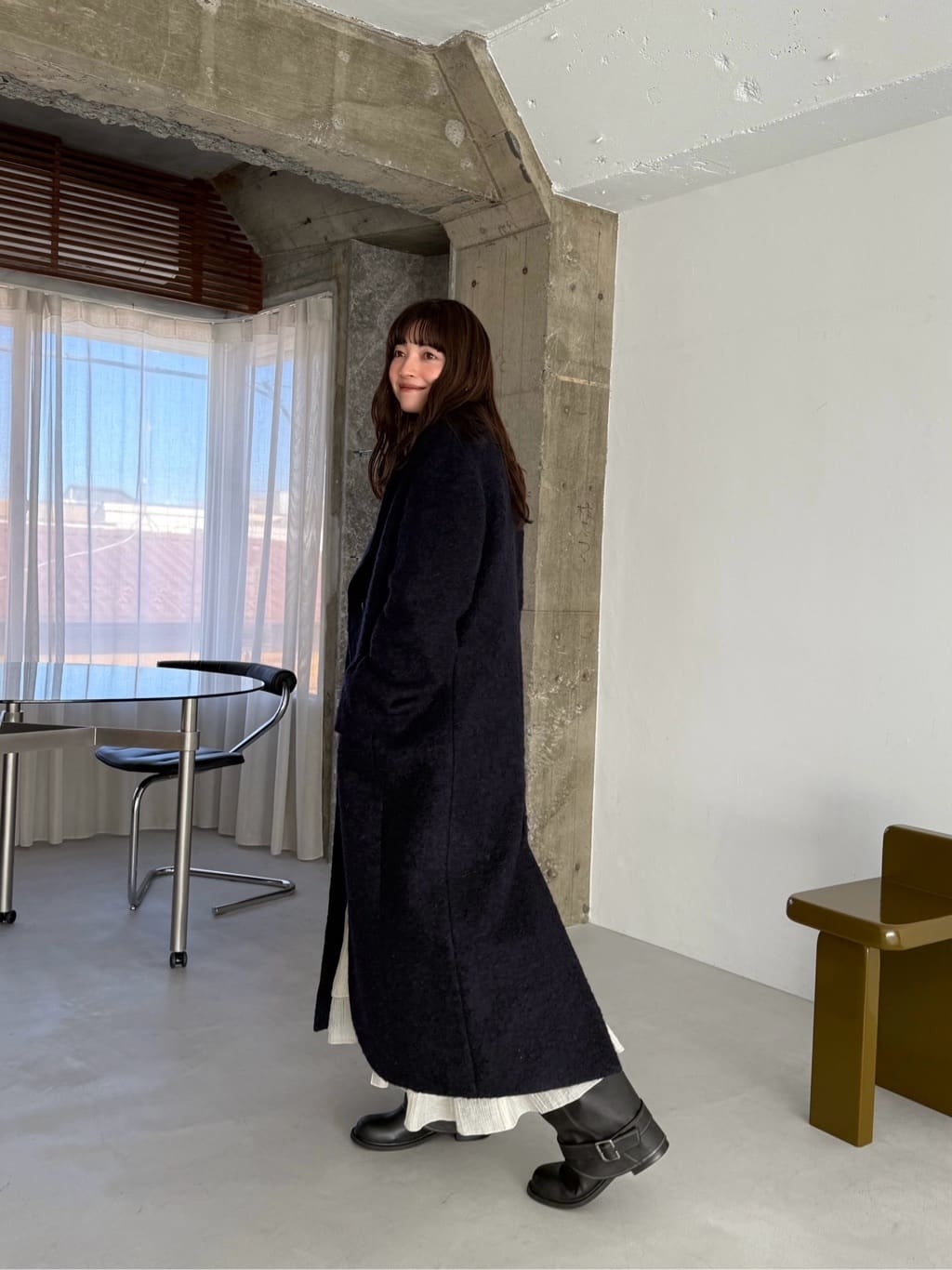 miyu maesakaさんの「CODE A｜M long coat」を使ったコーディネート