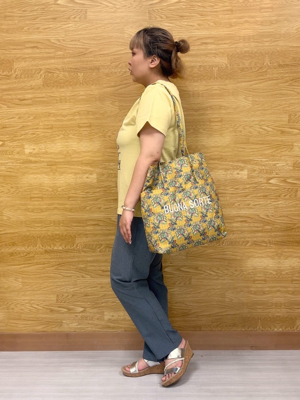 ぁむさんの「SHOO･LA･RUE｜【PEANUTS】ひんやりTシャツ」を使ったコーディネート