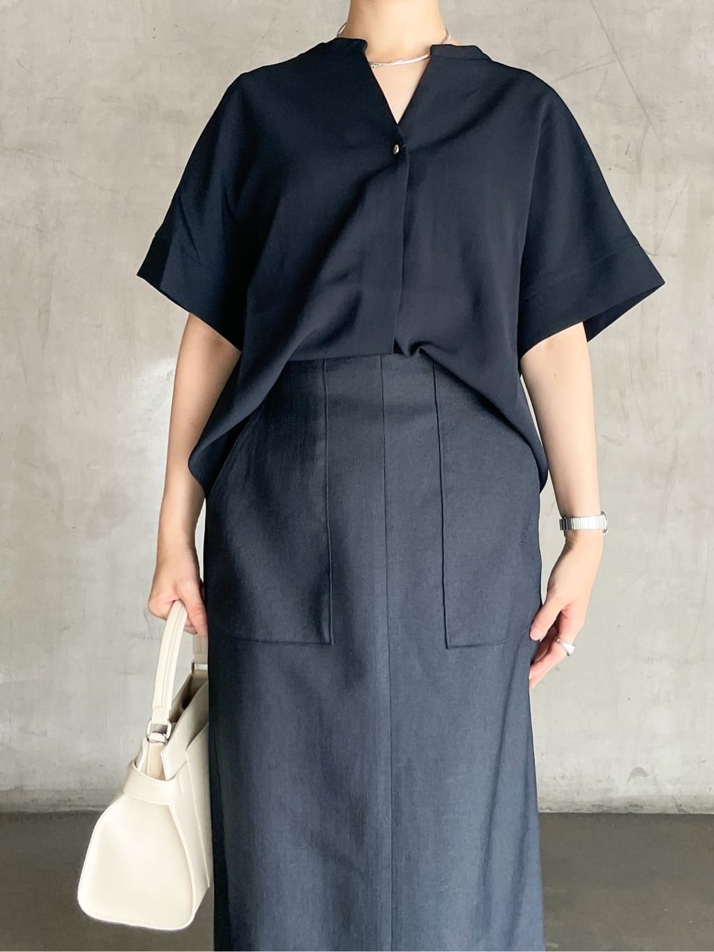 tomokoさんの「OPAQUE.CLIP｜【軽量／2WAY】コメットデザインミニバッグ」を使ったコーディネート