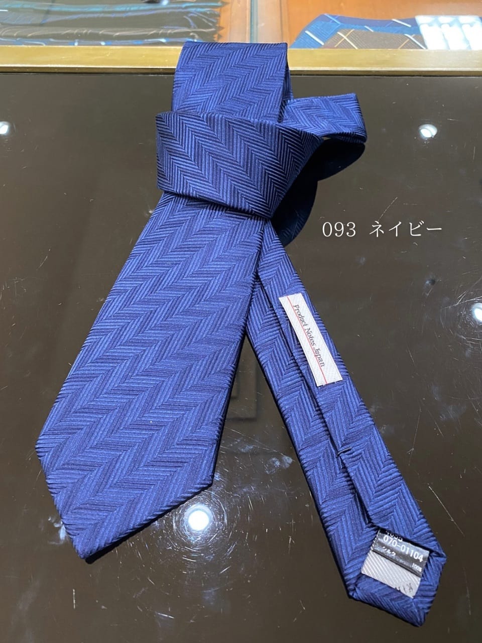 小南大和さんの「TAKEO KIKUCHI｜【Made in JAPAN】矢絣（やがすり）シルクネクタイ」を使ったコーディネート
