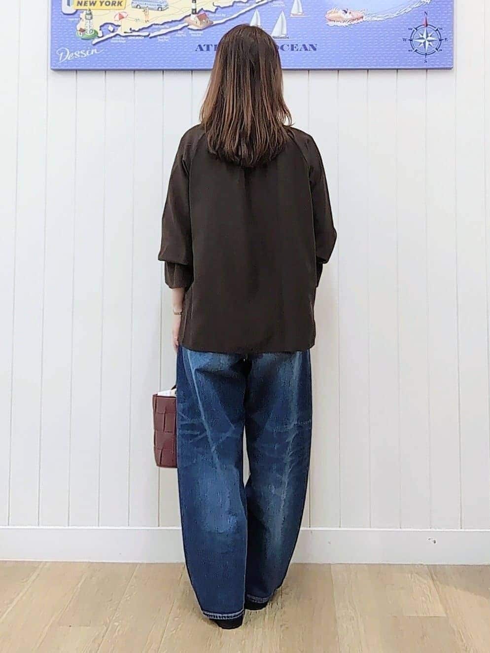 itoさんの「Dessin｜【2WAY】メッシュバケツBAG」を使ったコーディネート