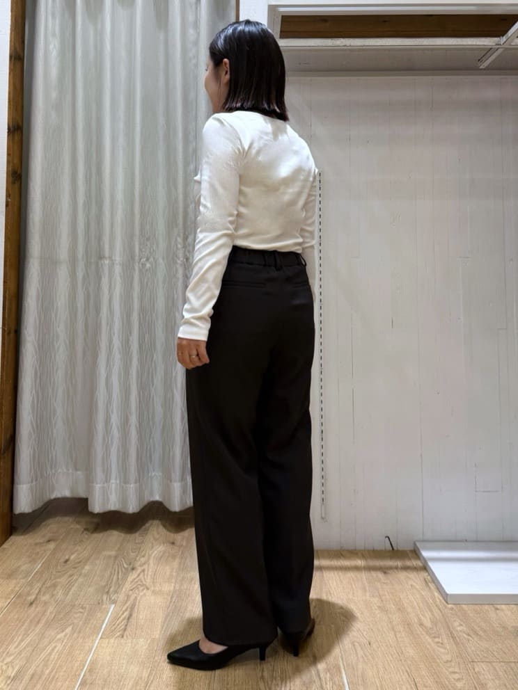 chさんの「THE SHOP TK｜ノーカラージレ【セットアップ可/洗濯機OK】/CAVIANシリーズ」を使ったコーディネート