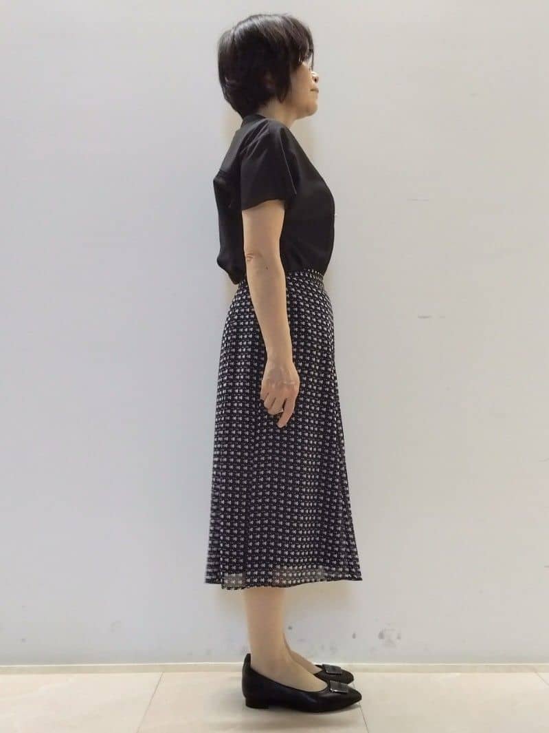 tokuさんの「Reflect｜【至福の履き心地】&rsquo;25秋冬 やみつきフラットパンプス」を使ったコーディネート