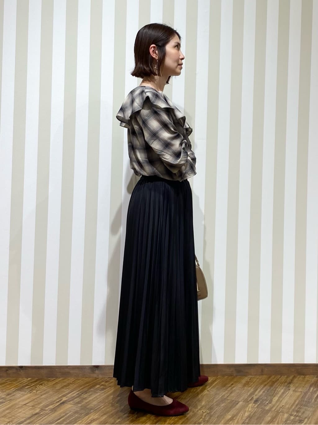 SAOさんの「SHOO･LA･RUE｜ラクチン フラットパンプス」を使ったコーディネート