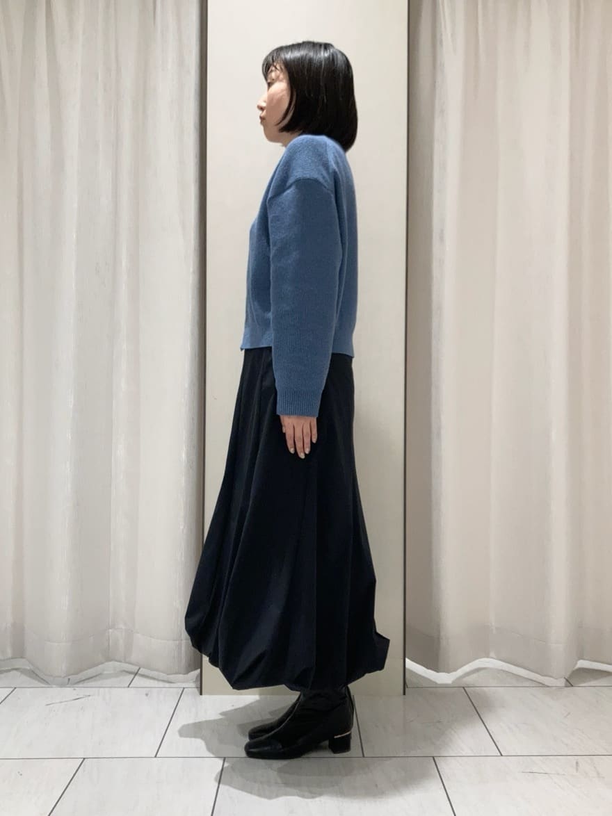 わたなべさんの「UNTITLED｜【ゆったりサイズ／着丈短め】ジップニットカーディガン」を使ったコーディネート
