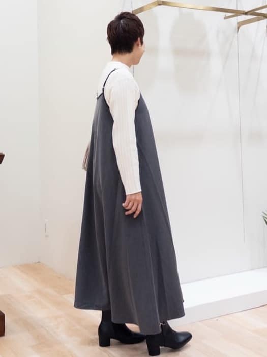 シュウコさんの「grove｜【毛玉軽減／洗える】ミニケーブルニット」を使ったコーディネート
